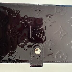 Louis Vuitton Black Patent Agenda